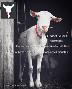 Heaart & Soul™️ - Goat Milk Soap - Honoring the life, heart, & soul of Holly Tilton