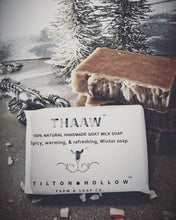 Load image into Gallery viewer, Thaaw - Our Winter Soap. Spicy, warming, refreshing, Winter Soap