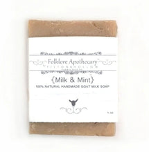 Load image into Gallery viewer, Milk &amp; Mint - Goat Milk Soap with Mint, Pumice &amp; Honey