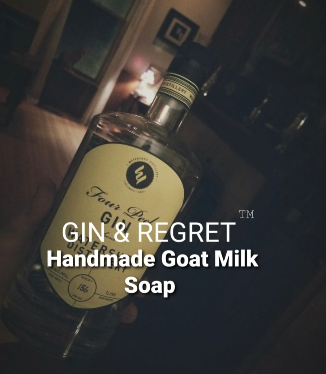 Gin & Regret - Handcrafted Goat Milk Soap